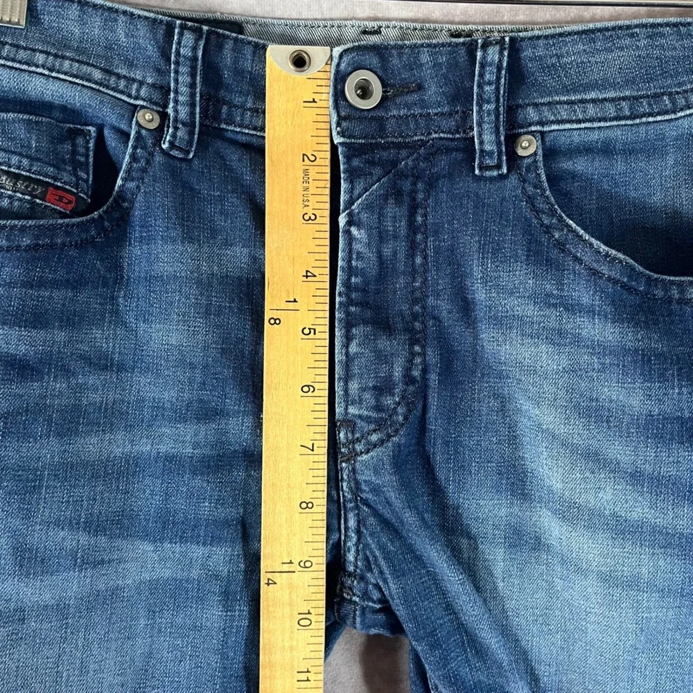 Diesel Thommer Slim-Skinny Jeans Mens 28 Blue 084MW Stretch Denim Tapered Leg